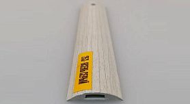 Порог с монтажным каналом Идеал 253  Ясень серый 36х5х1600 мм (с дюбель-гвоздями)